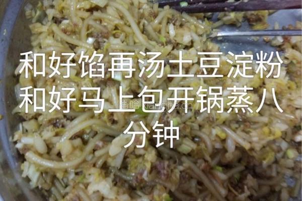 土豆🥔淀粉蒸饺的做法图解7