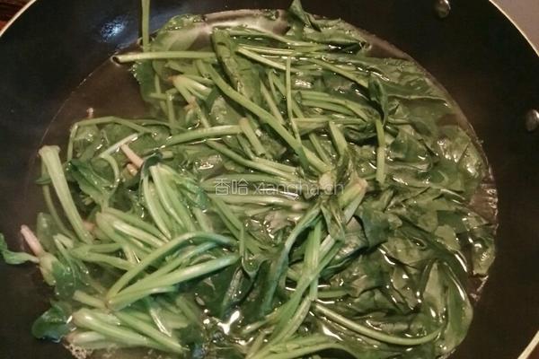 水晶粉丝菠菜的做法图解2