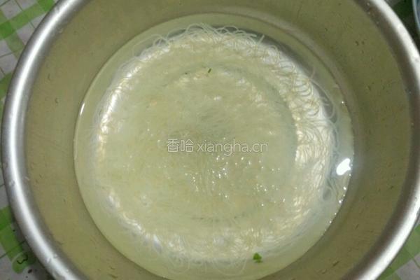 水晶粉丝菠菜的做法图解6