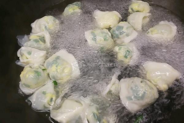 韭菜鸡蛋馅饺子的做法图解5