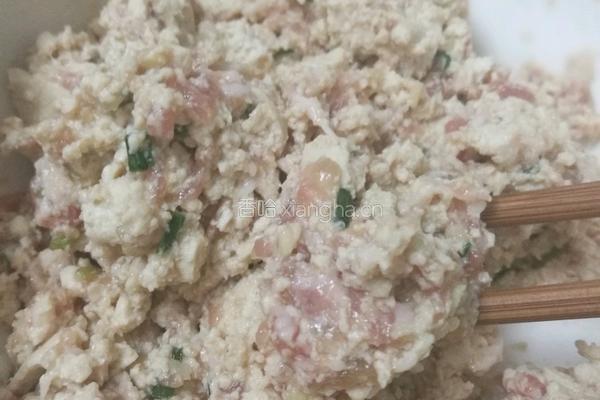 水晶豆腐肉丸的做法图解2