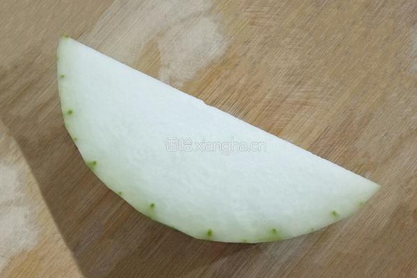 橙汁冬瓜条的做法图解1
