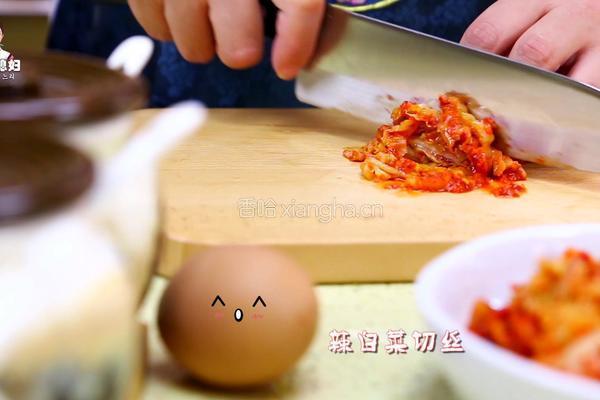 韩式鱿鱼泡菜饼的做法图解3
