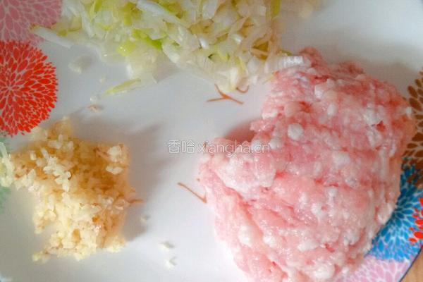 胡萝卜豆渣肉丸和白萝卜豆渣肉丸的做法图解1