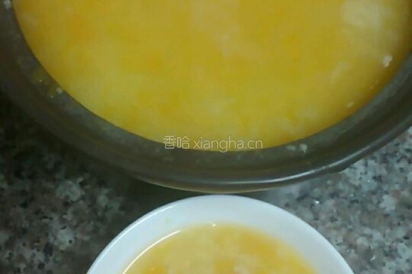 南瓜小米粥的做法图解7