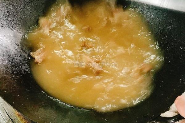 茶香排骨的做法图解7