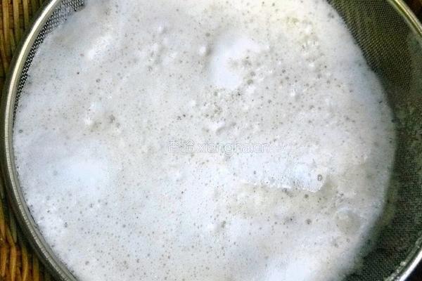 火麻仁黄豆浆浆饭的做法图解4