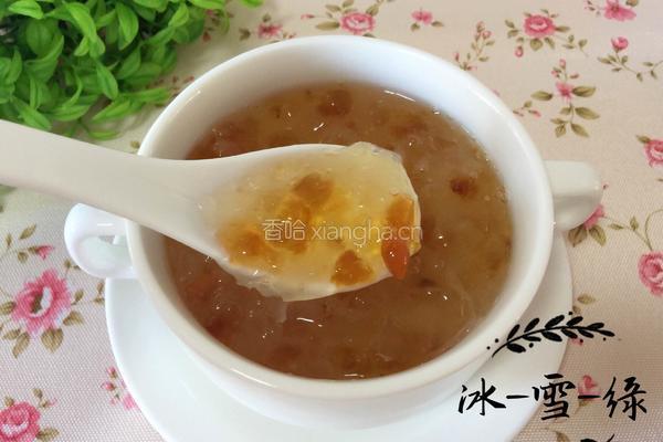 桃胶银耳羹的做法图解10