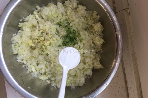 白菜馅菜龙的做法图解4