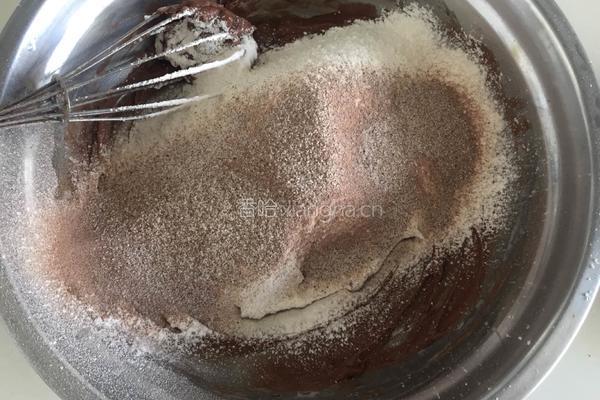 咖啡豆豆饼干的做法图解4