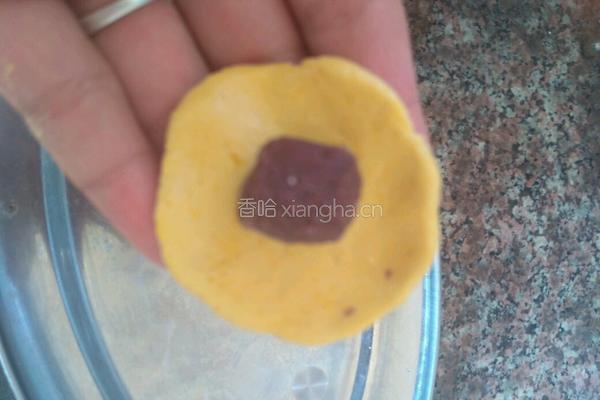 豆沙馅南瓜麻团的做法图解5