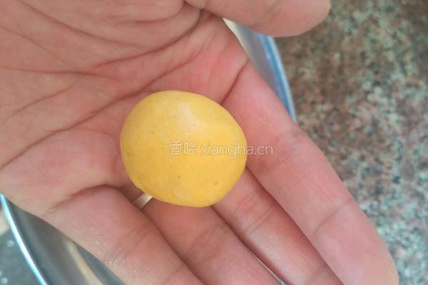 豆沙馅南瓜麻团的做法图解7
