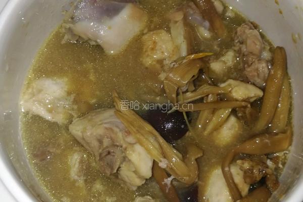 鹿茸高丽参鸡汤的做法图解4