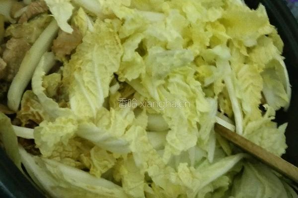 白菜肉烧豆腐的做法图解8