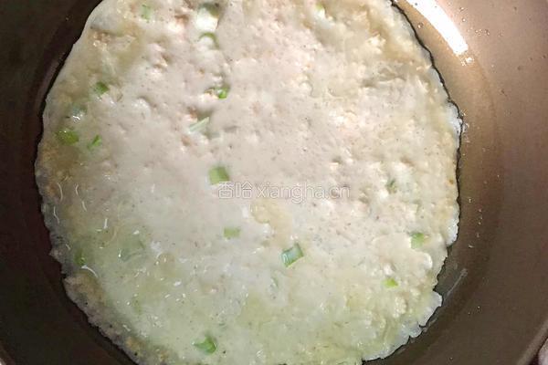 燕麦鸡蛋煎饼的做法图解3