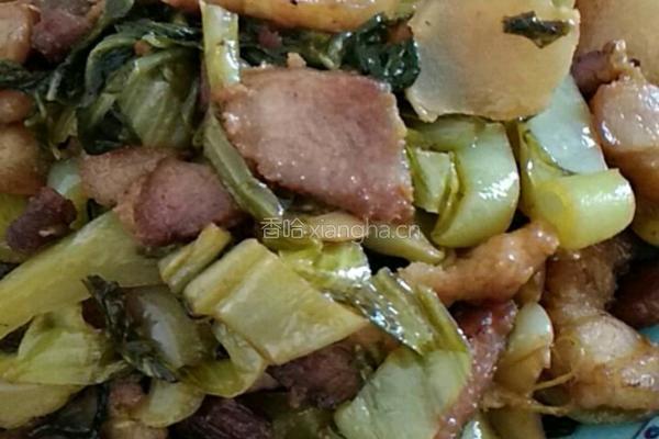 酸菜炒腩肉的做法图解8