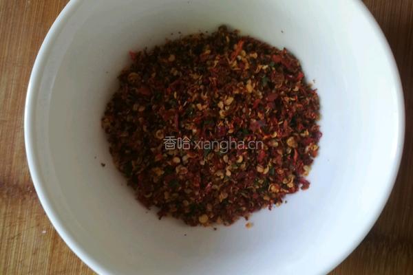 麻辣椒油的做法图解1