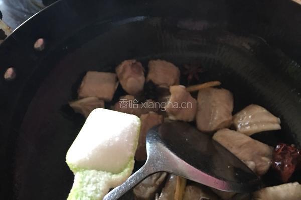 红烧豆筋棍排骨的做法图解7