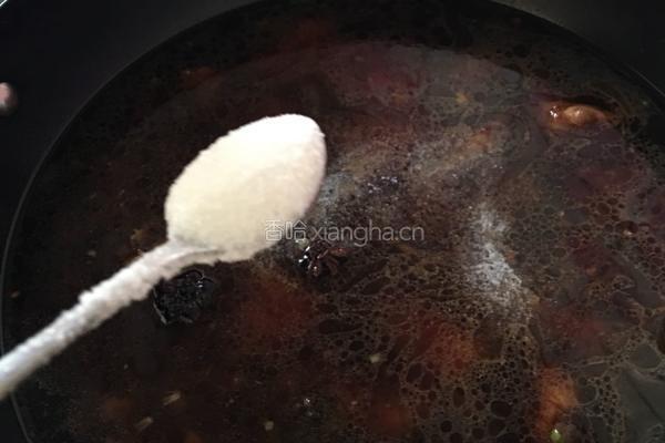 红烧豆筋棍排骨的做法图解9