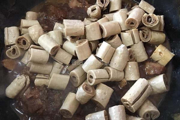 红烧豆筋棍排骨的做法图解11