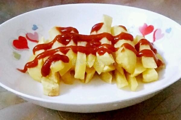 酸甜炸薯条的做法图解10
