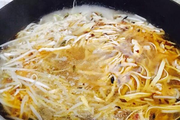 鸡汤土豆粉的做法图解8