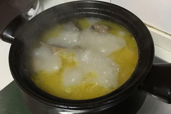 牦牛骨汤青菜手擀面的做法图解4