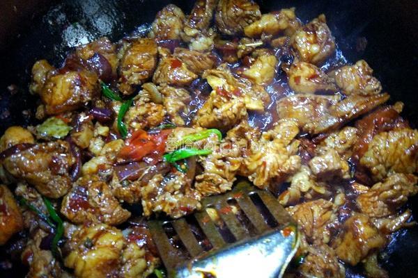 竹笋烧牛肉的做法图解8