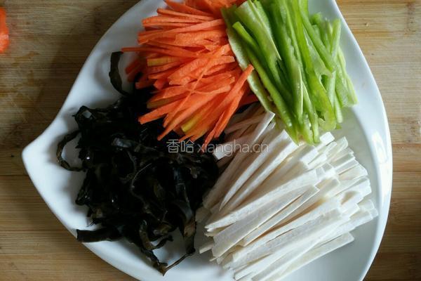 鱼香杏鲍菇的做法图解1