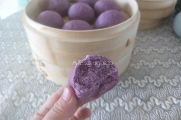 紫薯小馒头的做法图解12