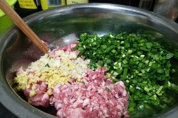 韭菜猪肉饺