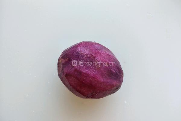 婴儿辅食之……紫薯泥的做法图解1