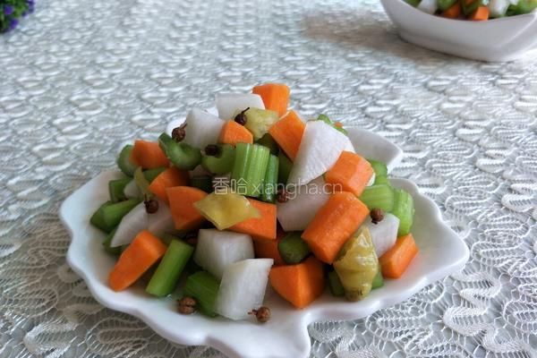 酸辣泡菜丁的做法图解7
