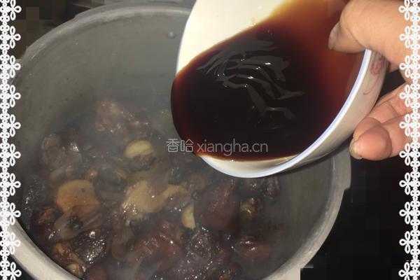 红焖猪蹄的做法图解16