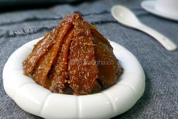 蜂蜜姜糖片的做法图解1
