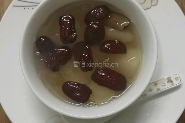 红枣梨雪耳糖水的做法图解4