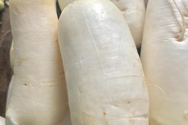 油炸白萝卜丸子的做法图解1