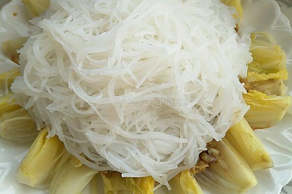 蒜蓉粉丝娃娃菜的做法图解10
