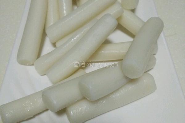 香辣螃蟹炒年糕（的做法图解3
