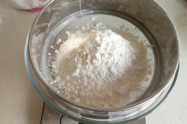 红糖燕麦花生酥饼的做法图解2