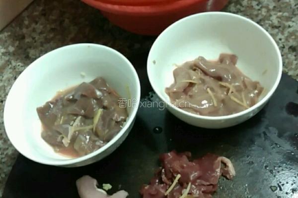 猪杂粥的做法图解4