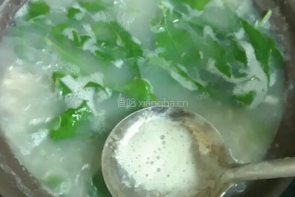 猪杂粥的做法图解11