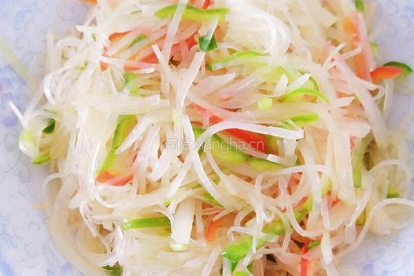 青椒土豆丝的做法图解9