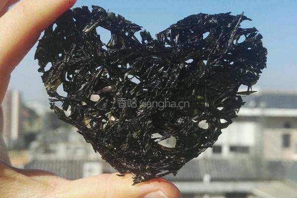 煎(烙)紫菜片的做法图解8