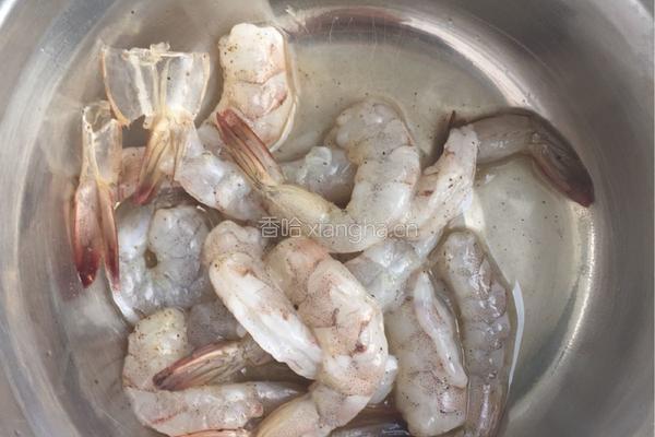 豆腐炒虾仁的做法图解4