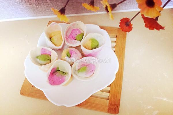 彩虹水饺的做法图解1