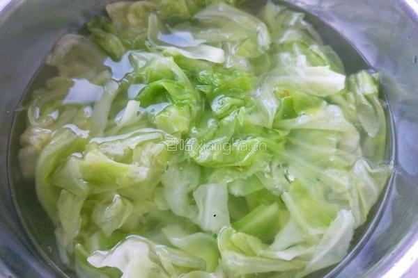 凉拌手撕包菜的做法图解3