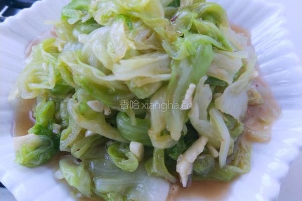 凉拌手撕包菜的做法图解6