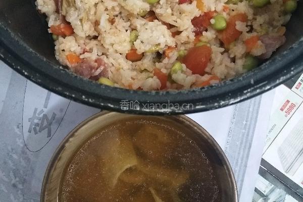 电饭煲炒饭