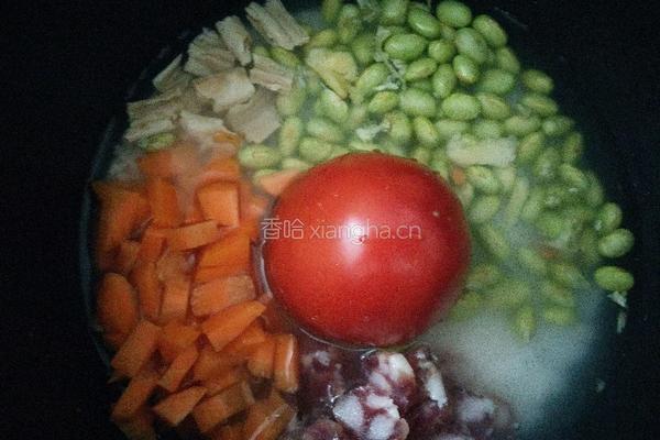 电饭煲炒饭的做法图解2